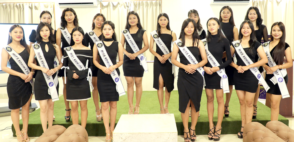Miss Kohima 2025 kicks off with Orientation & Sashing Ceremony