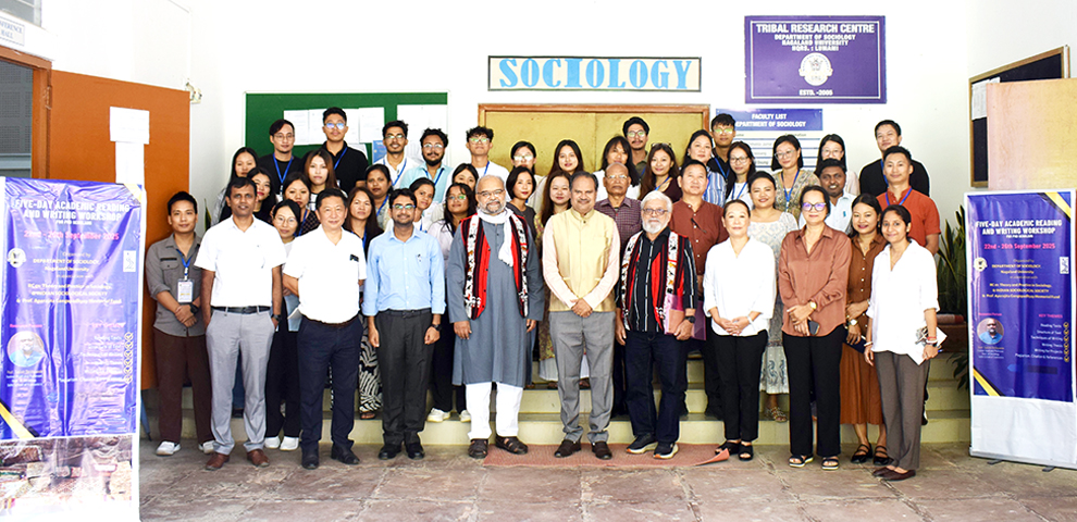 Nagaland University launches five-day Academic Reading and Writing Workshop