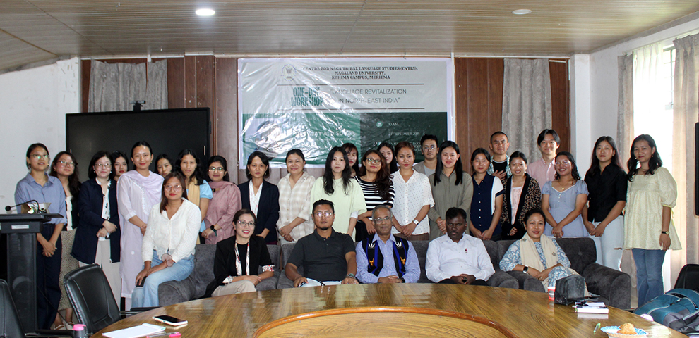 Nagaland University organizes a workshop on language revitalization