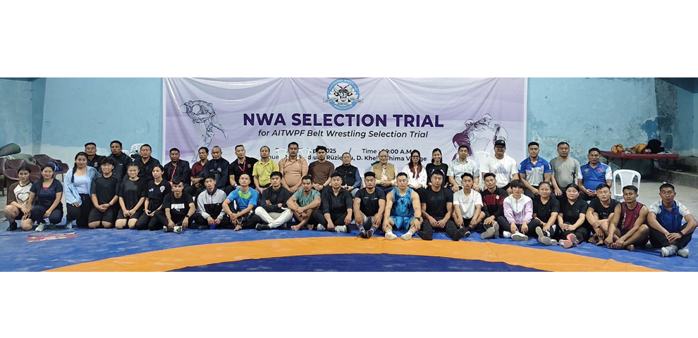 Nagaland Wrestling Association holds