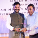 Civil Aviation Minister, Ram Mohan Naidu, presenting memento to Commissioner & Secretary of Transport Department, Robert Longchari, leader of the Nagaland delegation at the North East Region Ministers' Conference on Civil Aviation and the 3rd North East Aviation Summit held at Itanagar, Arunachal Pradesh on 4th September 2025. (DIPR)