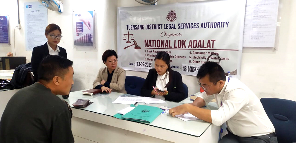 Nagaland’s 3rd Quarterly National Lok Adalat settles 461 cases