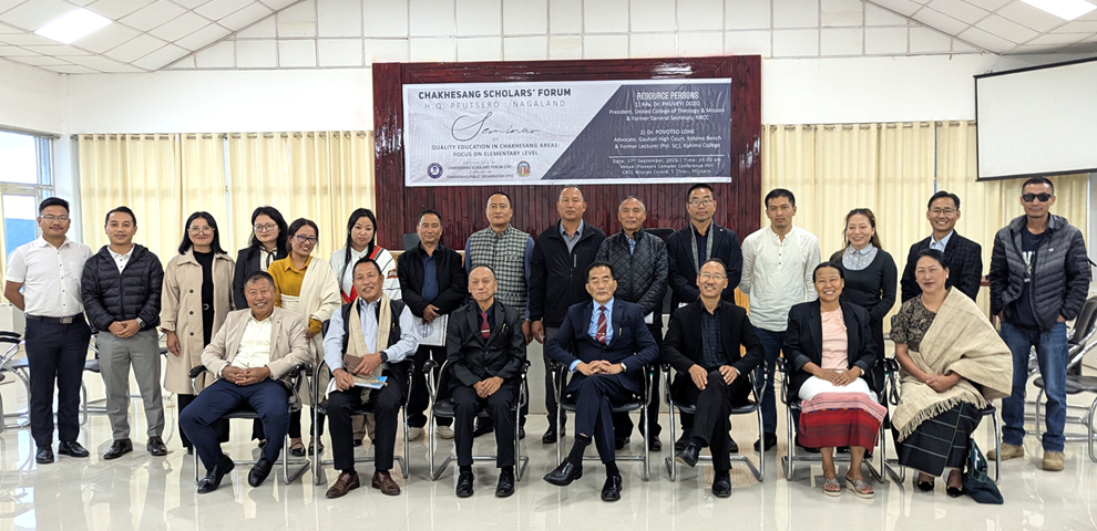 Pfutsero Chakhesang Scholars’ Forum concludes seminar series on quality elementary education
