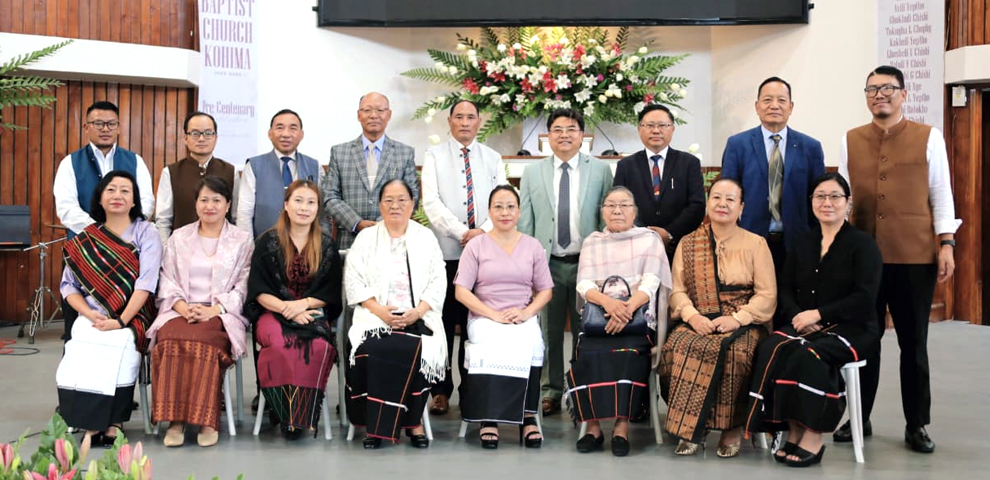 Rev Dr Hokheto Chophi urges congregation to embrace true meaning of jubilee at SBCK