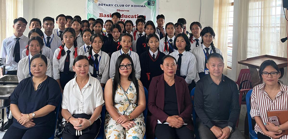 Rotary Club Kohima Organizes BE&L Programme