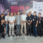 Nagaland Legislative Assembly, Sharingain Longkumer, along with Nagaland Darts Association members at Nagaland Darts Championship 2025 at La Colline Resort, Kohima on 5th September 2025. (DIPR)