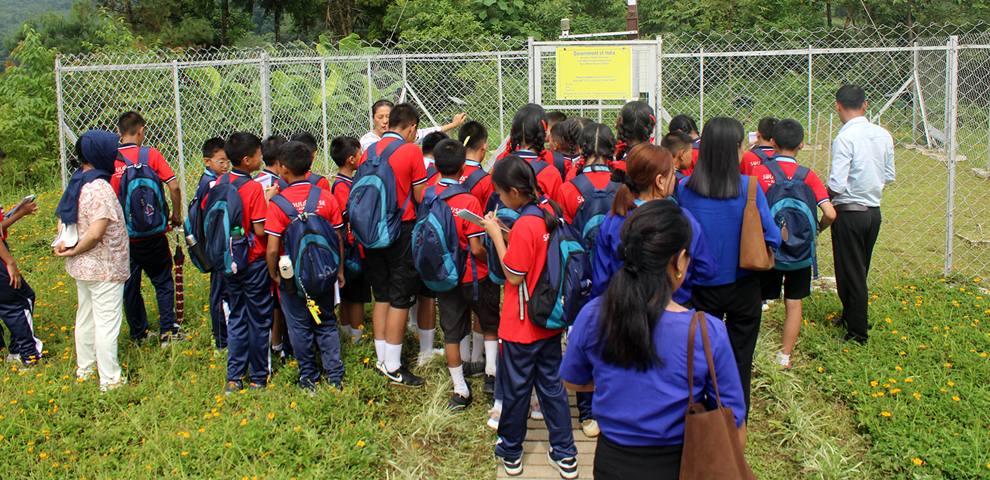 Study trip of School Students to KVK, Mokokchung