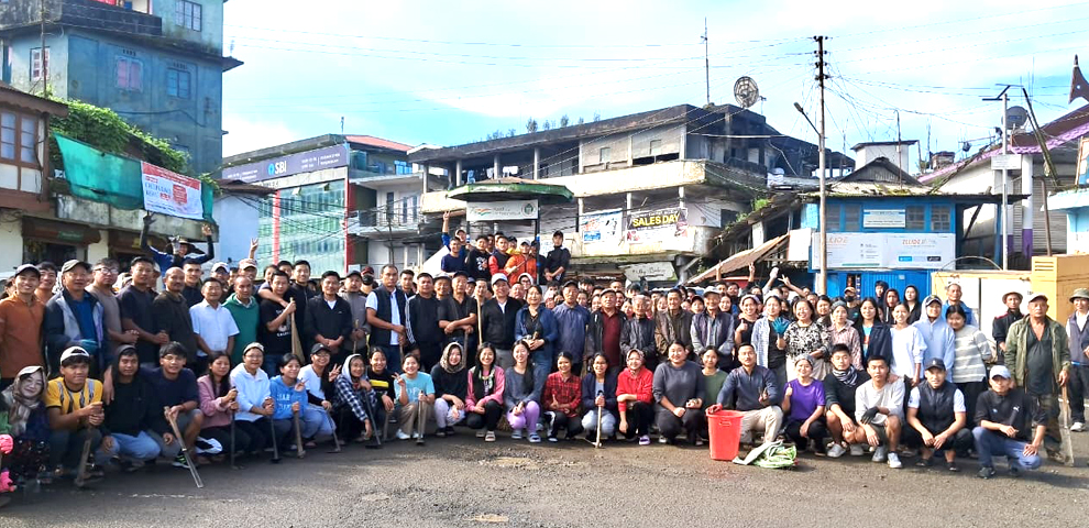Swachhata Hi Seva 2025 Campaign held at Pfütsero