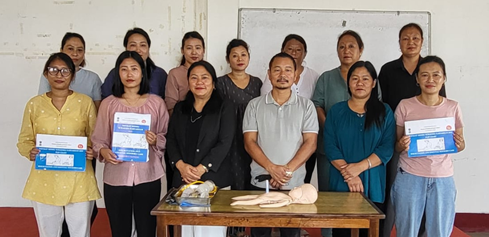 Two-Day NSSK training equips health workers in Mokokchung
