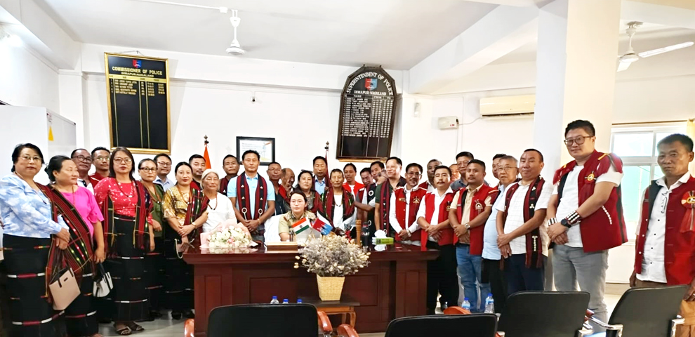 Western Sümi Hohos extend warm welcome to new Dimapur Commissioner of Police