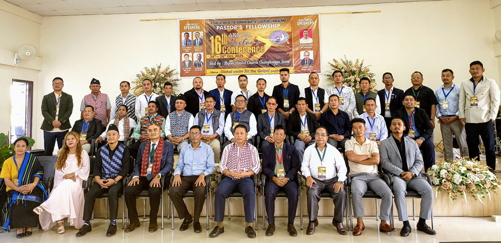 16th AGBCN Annual Pastors’ Conference 2025 concludes successfully at Changtongya Town