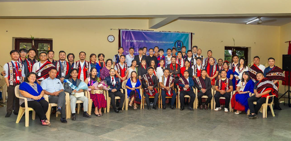 Ao Kaketshir Telungjem Bengaluru holds 40th Annual Freshers’ Meet
