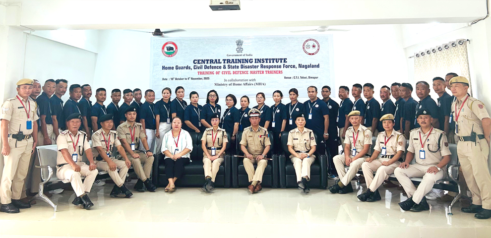 Civil defence Master Trainers program launched in Dimapur