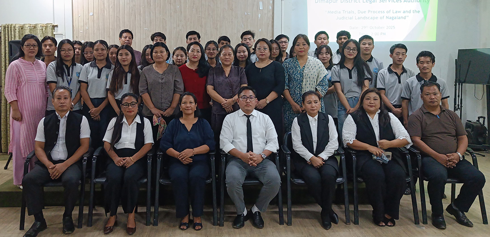 Workshop on media trials and due process of law held at DGC