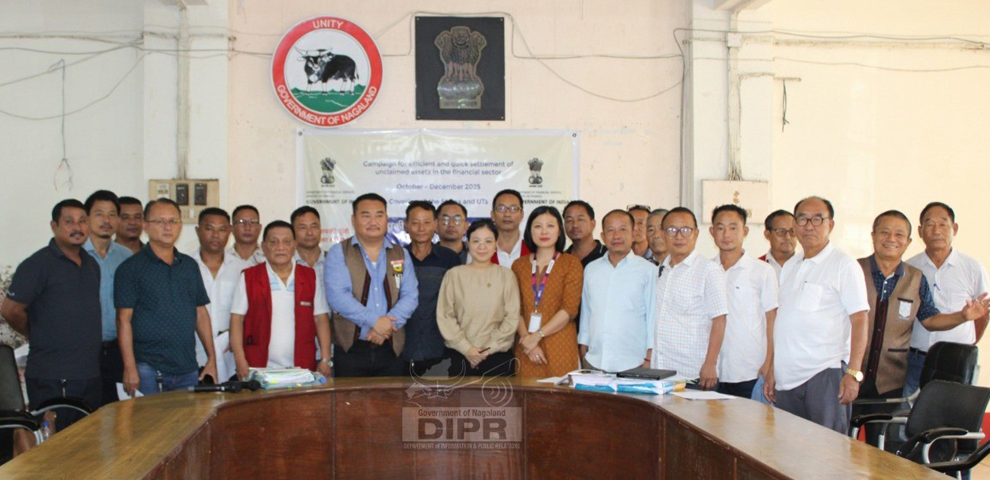 Dimapur holds awareness campaign on settlement of unclaimed deposits