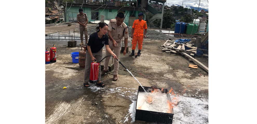 Fire station Kiphire conducts fire safety training