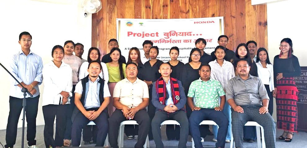 Hotel Management Program inaugurated in Kiphire under Honda India Foundation CSR initiative