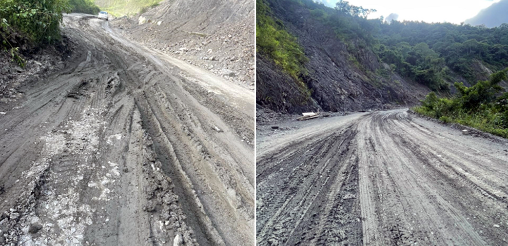 Joint truck unions demand immediate road repairs Phek, Meluri, Kiphire