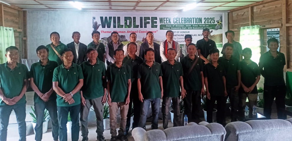 Khrokhropfü Community Reserve Forest celebrates Wildlife Week 2025
