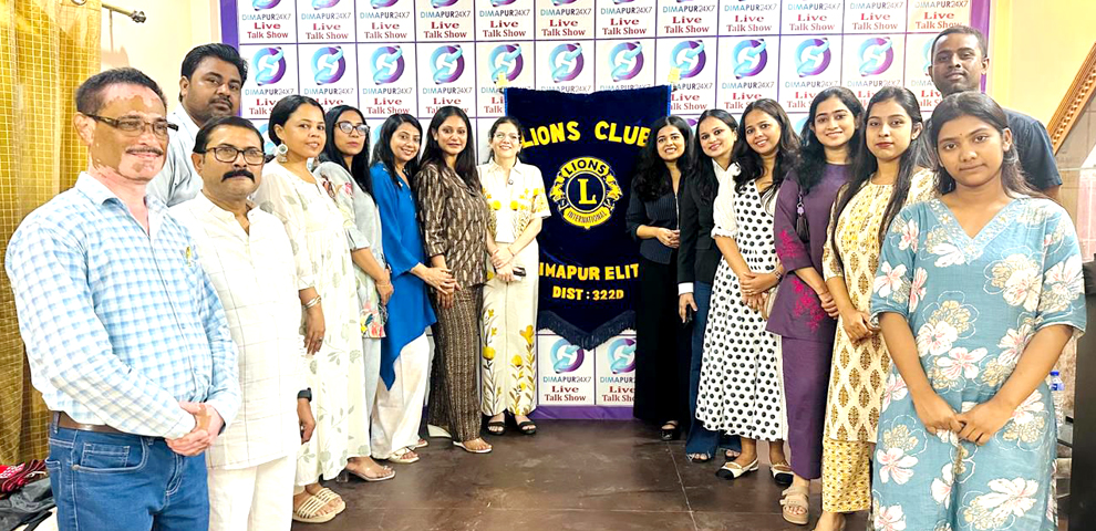 Lions Club of Dimapur Elite and Dimapur 247 host talk show on mental health