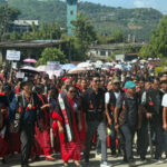 Longleng rallies for justice in alleged paramilitary hit-and-run Longleng Phom rally