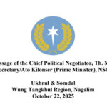 Muivah message ukhrul