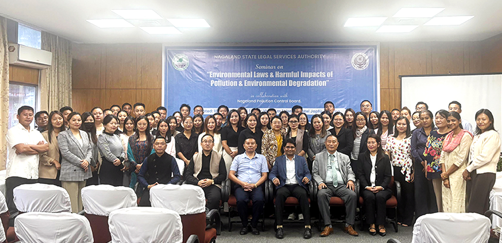 NSLSA holds seminar on environmental laws and impact of pollution in Nagaland