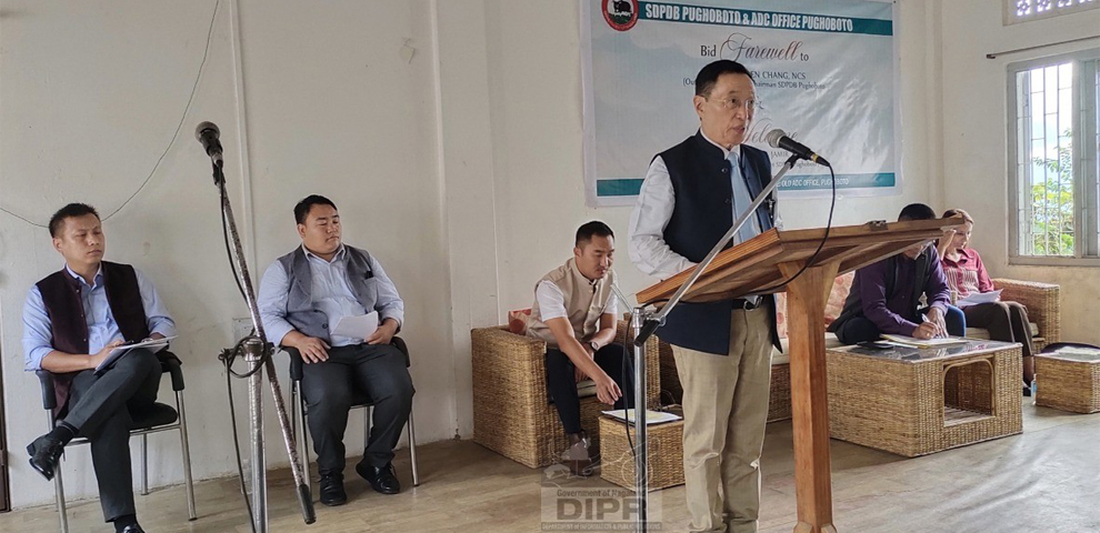 Pughoboto SDPDB holds monthly meeting and bids farewell to outgoing ADC