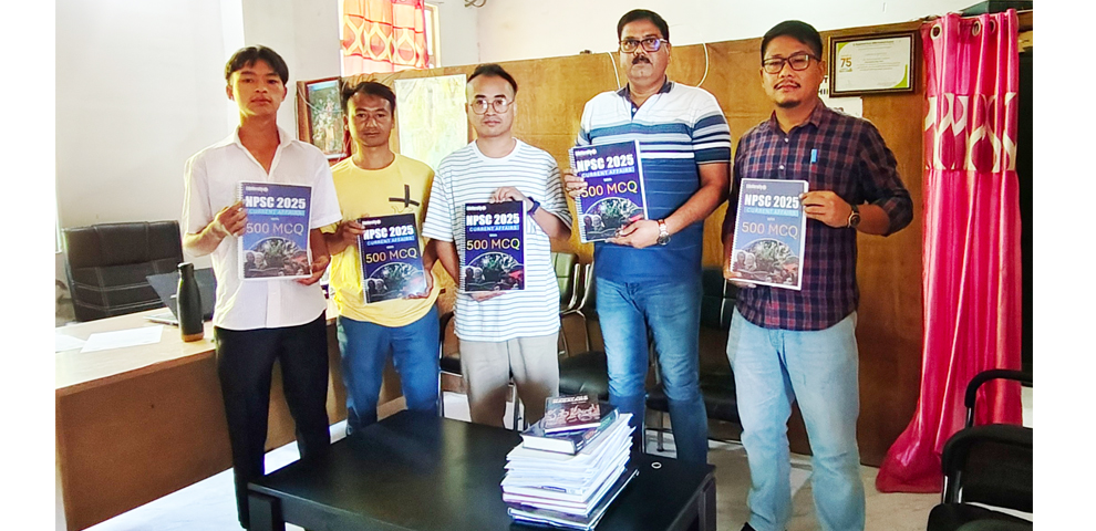 SVSU donates NPSC and NSSB study materials to Zisaji Presidency College, sponsors students’ coaching