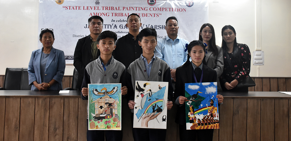 State Level Tribal Painting Competition Held in Kohima