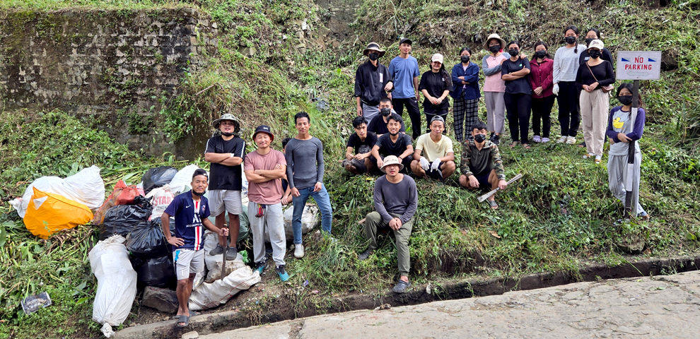 Süngkomen Baptist Church Youth Ministry Conducts Annual “Care to Clean” Drive in Mokokchung