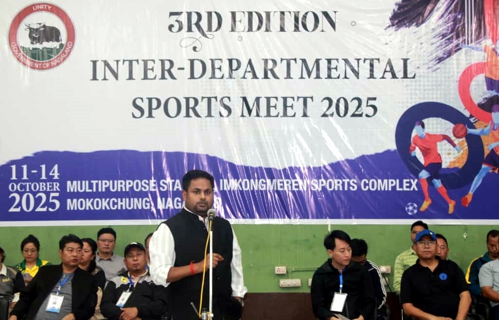 Inter-Departmental Sports Meet 2025 kicks off in Mokokchung