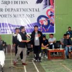 Inter-Departmental Sports Meet 2025 kicks off in Mokokchung