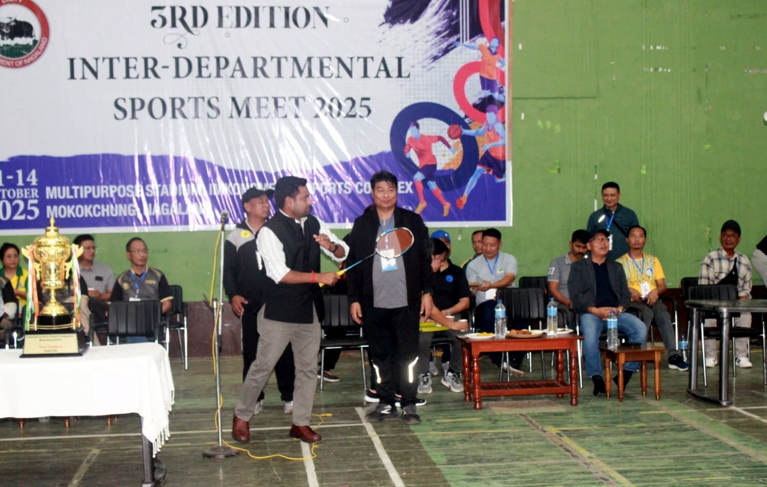 Inter-Departmental Sports Meet 2025 kicks off in Mokokchung