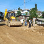 Chuchuyimpang Village Council undertakes repair work on Fazl Ali College road