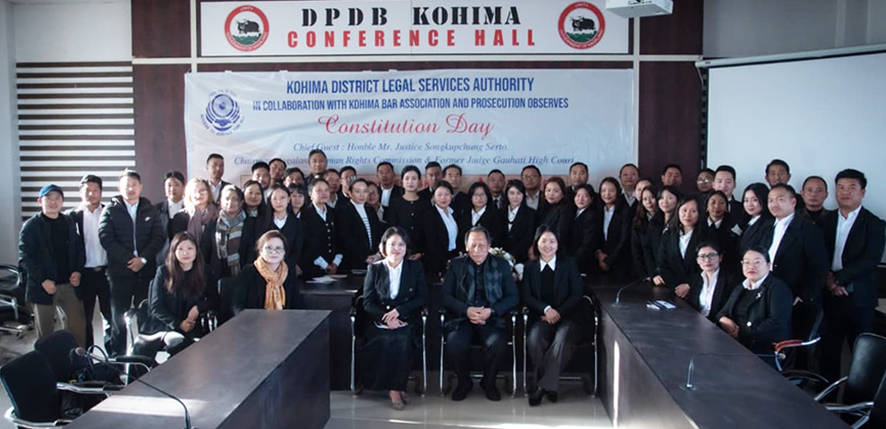 76th Constitution Day observed in Kohima; Justice Songkhupchung Serto highlights role of legal professionals