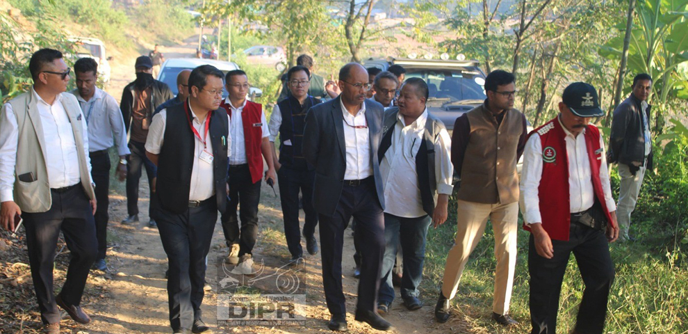 Central team visits Nagaland to assess monsoon flood and landslide damage