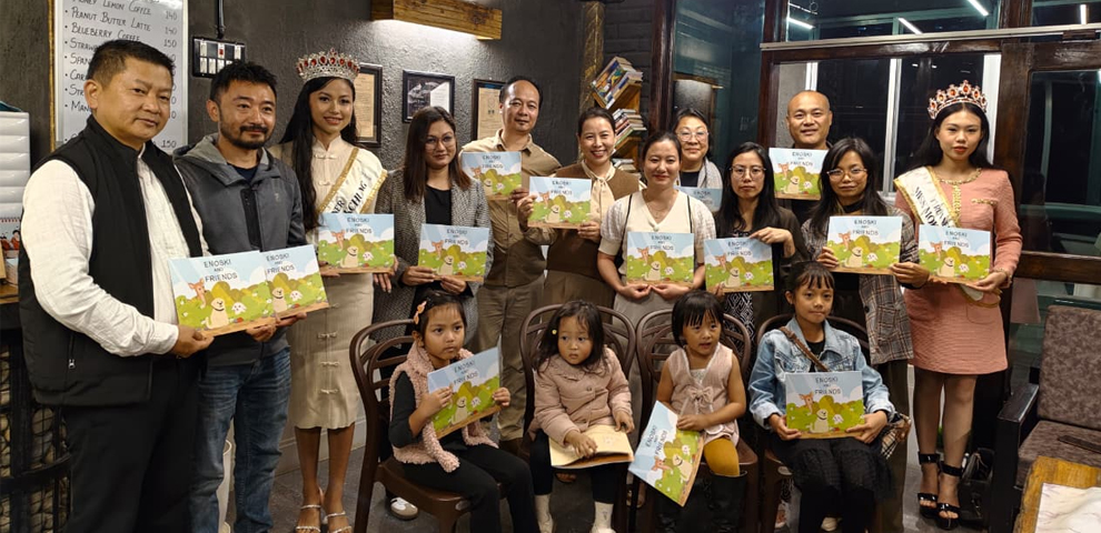 Children’s book ‘Enoski and Friends’ by Sashinungla Nathan launched