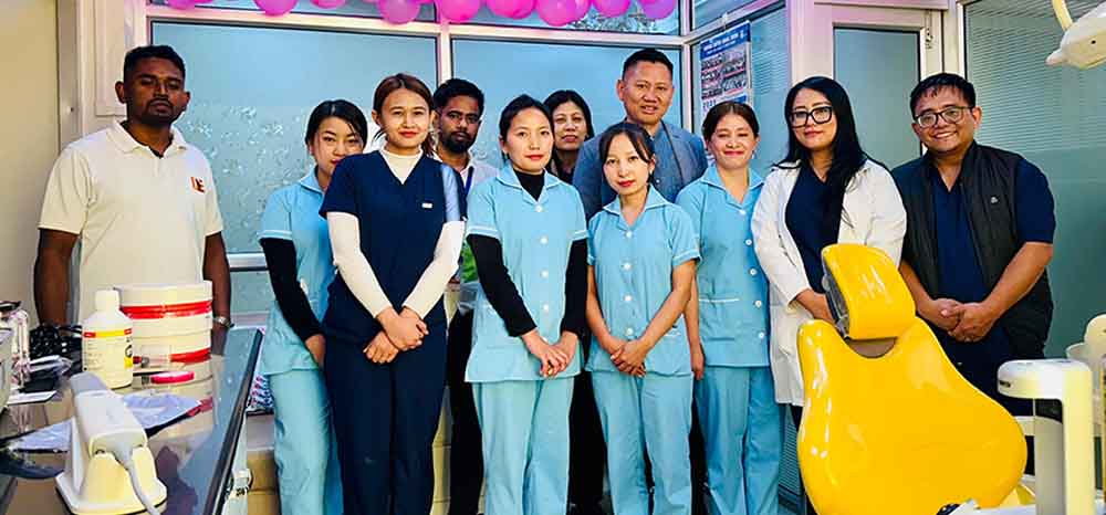 Clover Dental Clinic, Kohima installs first-ever EMS Airflow GBT machine in the Northeast