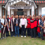 MLA Imkong Imchen declares intent to contest 2028 election Imkong L Imchen with Chungtia Village Council elders during his visit to the village on Wednesday, where he announced his intention to contest the 2028 Assembly election.