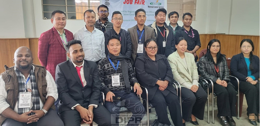 Job fair held in Kohima; 74 candidates shortlisted