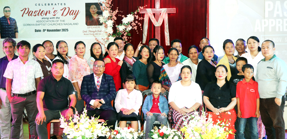 Kiphire Gorkha Baptist Church observes Pastor’s Day