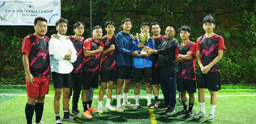Kiyonger Futsal League 2025 concludes; Team Gideon clinches title