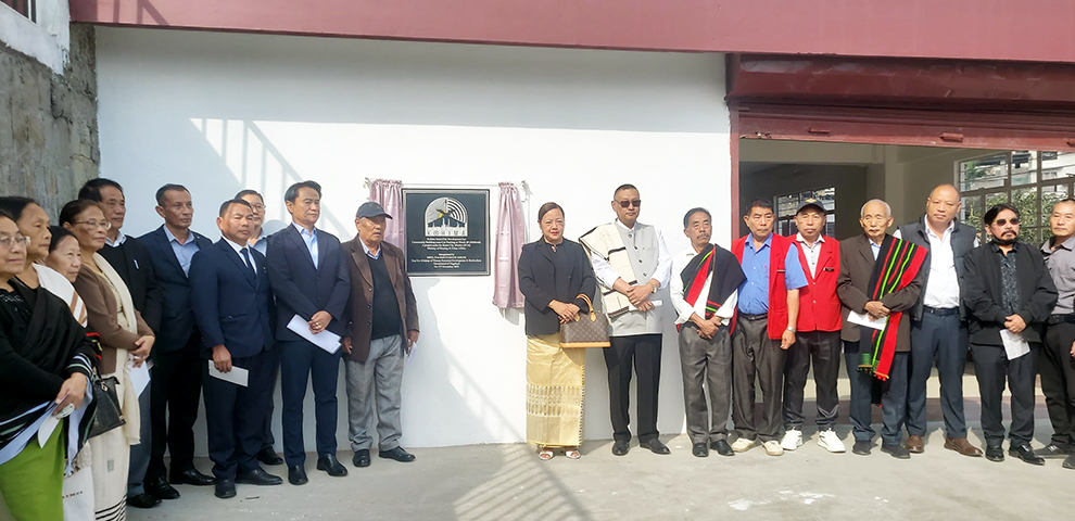 Midland Community Hall-cum-Parking Facility inaugurated in Kohima