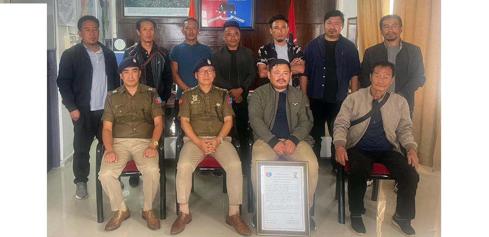 Mokokchung Police commends ‘Chungtia Duty Zünga’ for swift capture of escaped prisoners