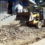 Mokokchung Road restoration work begins between Rotary Junction and IOC Junction