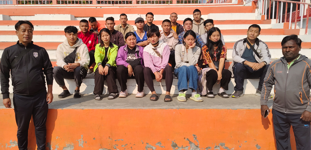 NWA wrestlers reach National Wrestling Academy in Uttar Pradesh