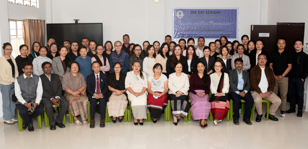 Nagaland University organises Seminar for Research Scholars & Educationists