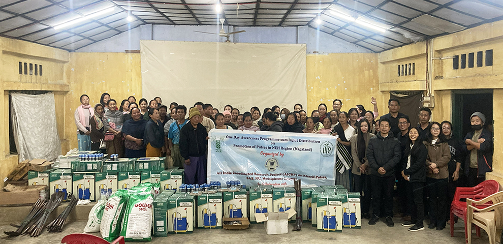 Nagaland University promotes pulses farming with awareness