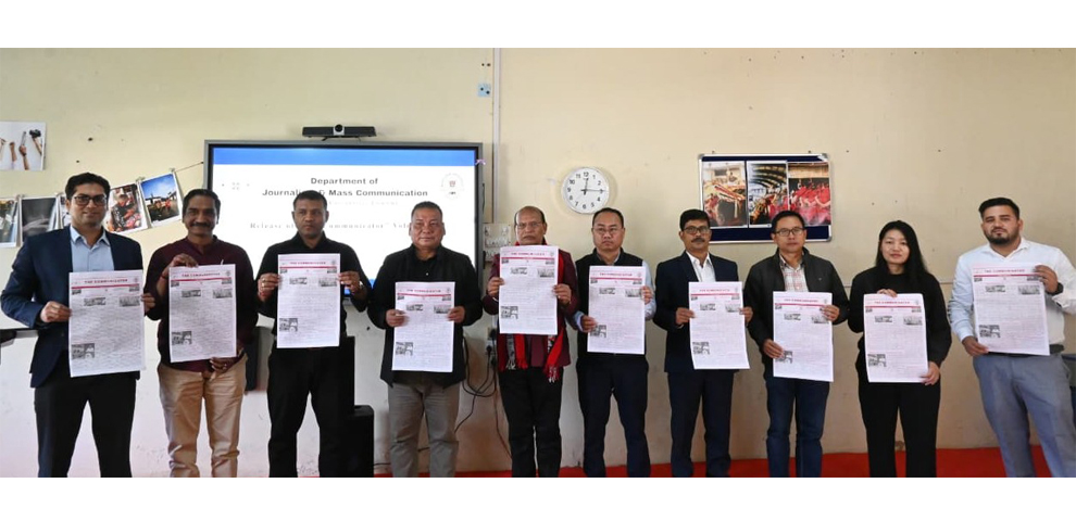 Nagaland University releases third volume